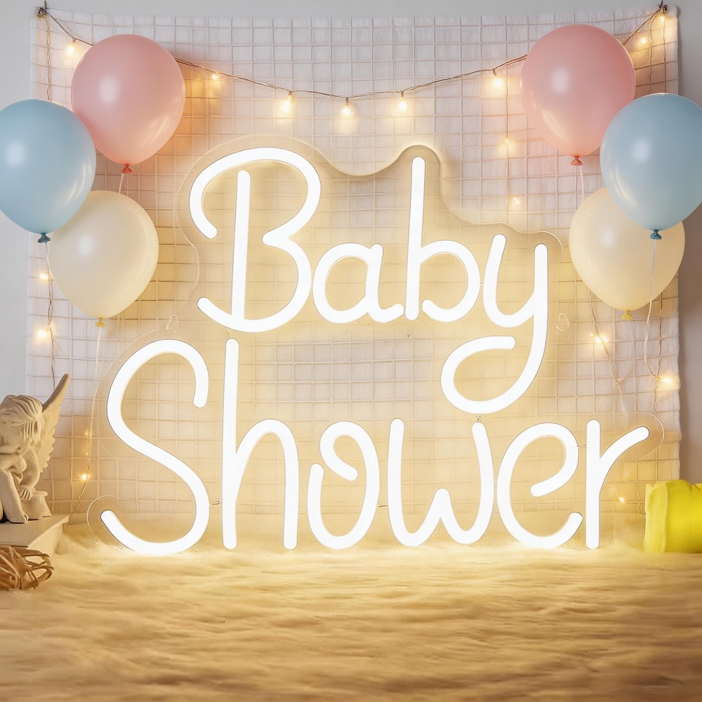 Baby Nursery Wall Lights - Baby Shower LED-Neonschilder USB Dimmbare Neonlichter