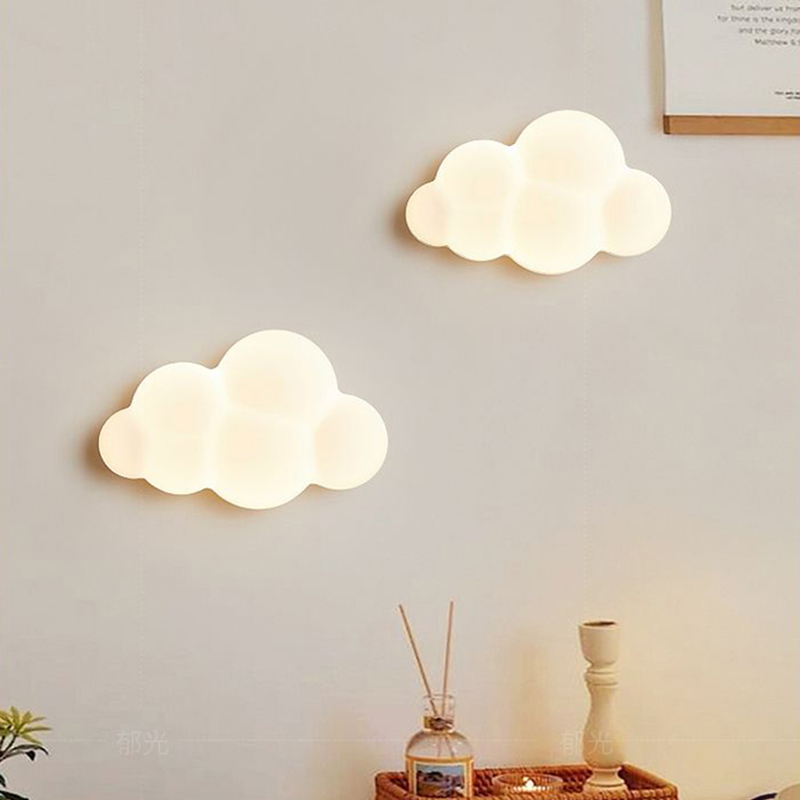 Baby Nursery Wall Lights - Weiße Wolke Wandlampen für Kinderzimmer Kinderzimmer