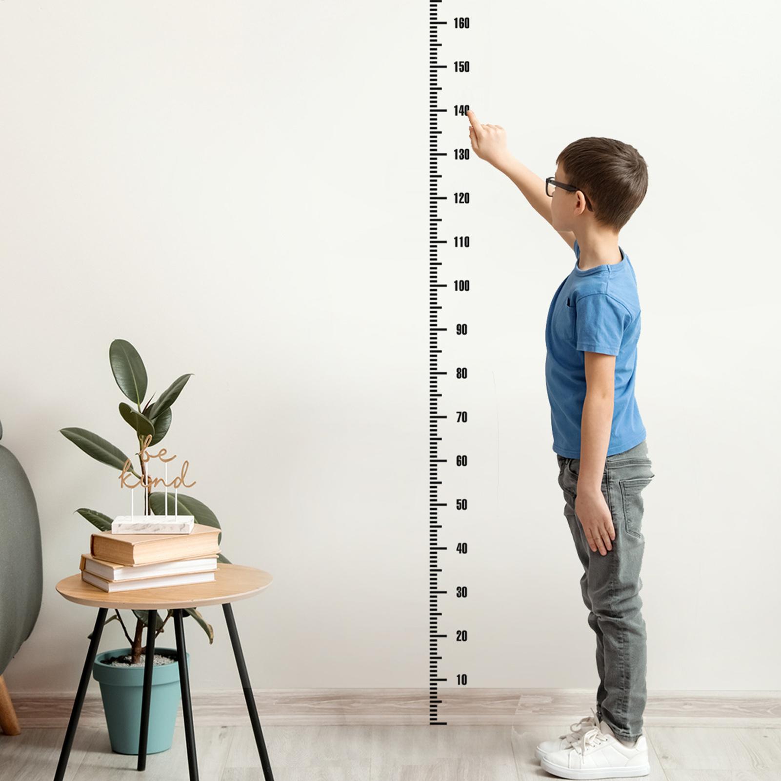 Baby Nursery Wall Decals - Höhentabelle Kinder Wandaufkleber Messlineal Höhenaufkleber Kinder
