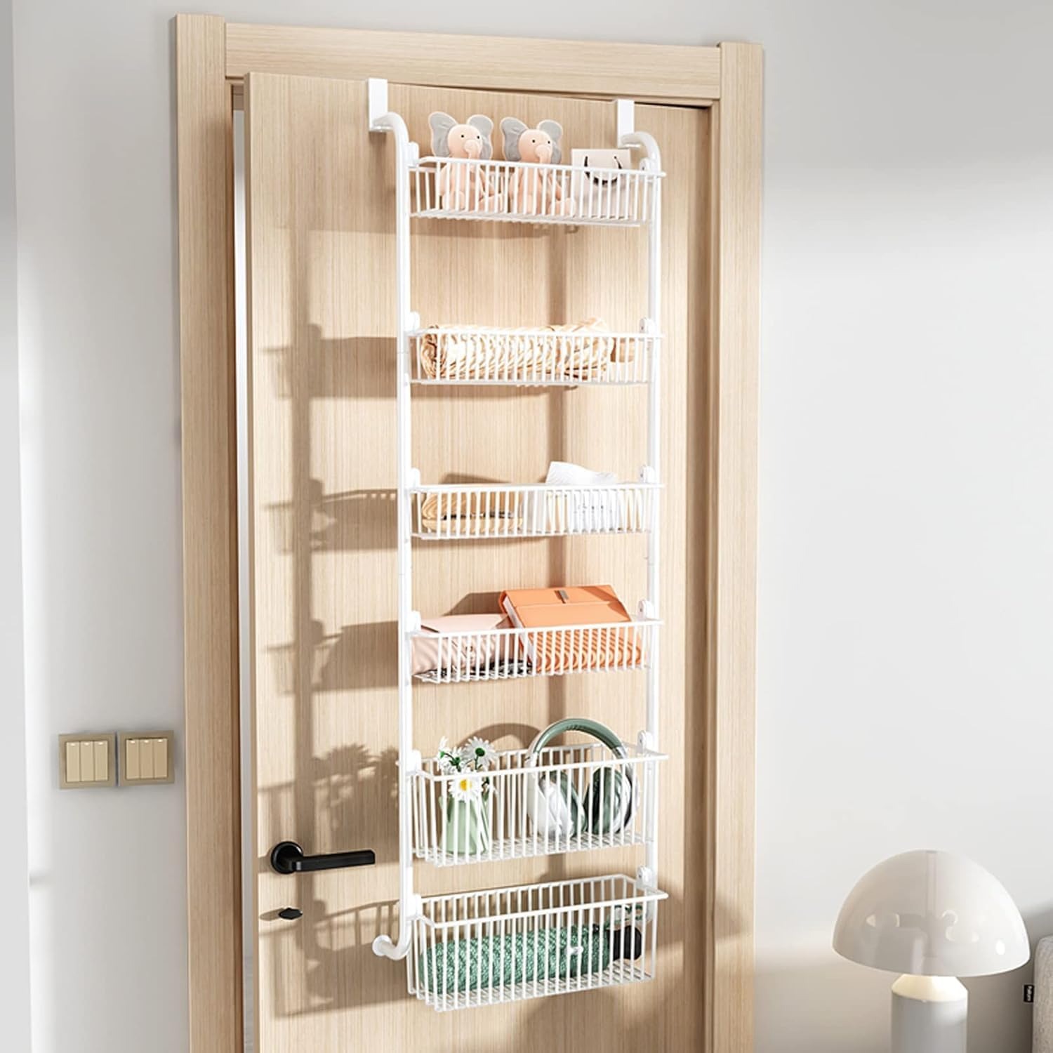 Baby Nursery Organization Ideas - Über der Tür hängende Organizer-Aufbewahrung, Badezimmer-Baby-Kinderzimmer-Organizer,