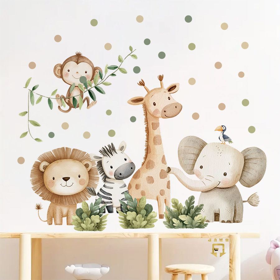Boho Waldtiere Wandaufkleber f – Baby Nursery Labels Bewertung und Preis