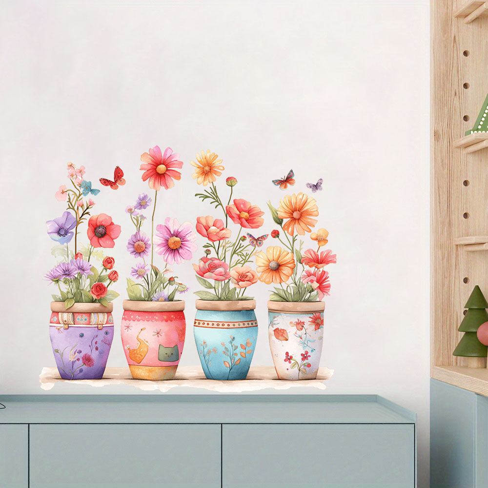 Aquarell skurrile Blumentopf W – Baby Nursery Vase Bewertung und Preis