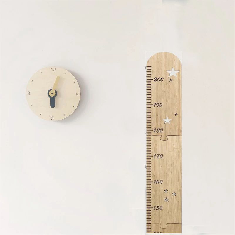 5 Blatt nordische Holz Kinder  – Baby Nursery Wall Decals Bewertung und Preis