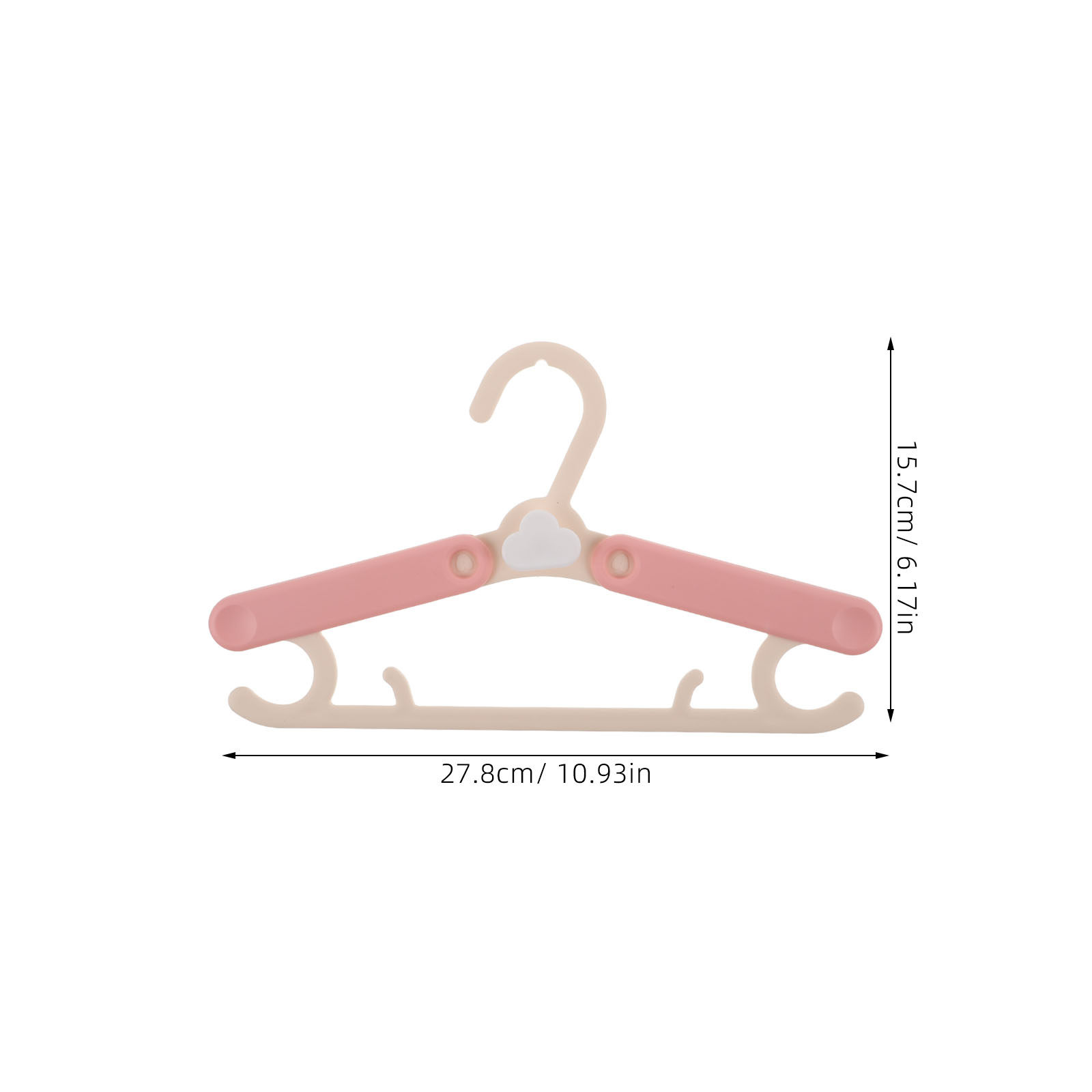 5 Stück Verstellbare Kunststof – Baby Nursery Hangers Bewertung und Preis