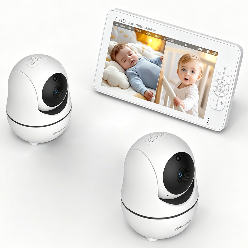 7 Zoll HD Split-Screen Babymon – Baby Monitor Split Screen Bewertung und Preis