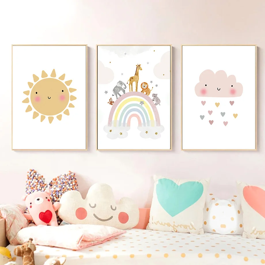 Giraffe Elefant Heißluftballon – Baby Nursery Things Bewertung und Preis
