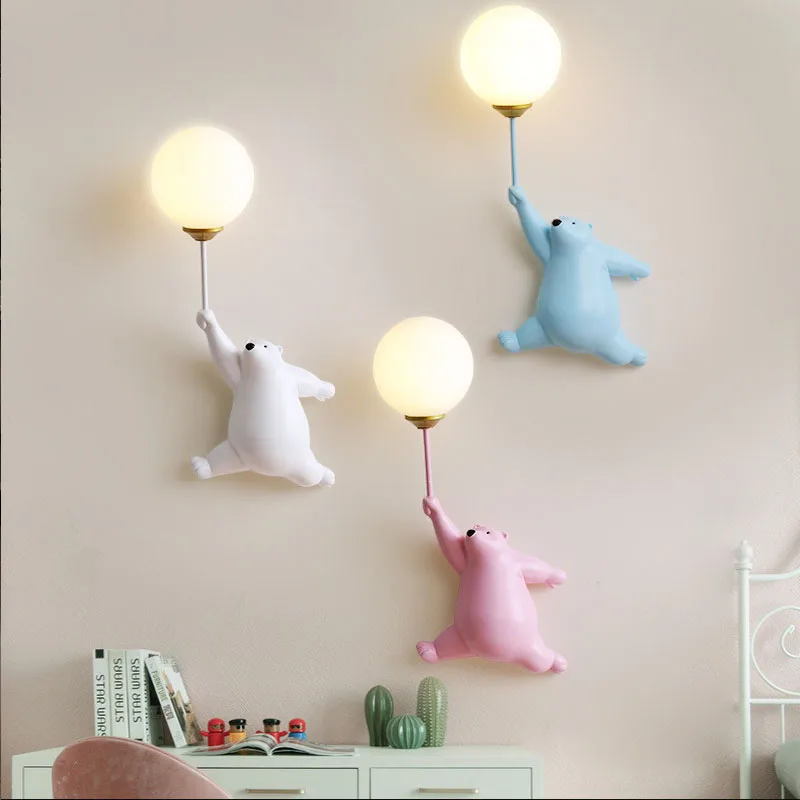 Cartoon Eisbär LED Wandleuchte – Baby Nursery Wall Lights Bewertung und Preis