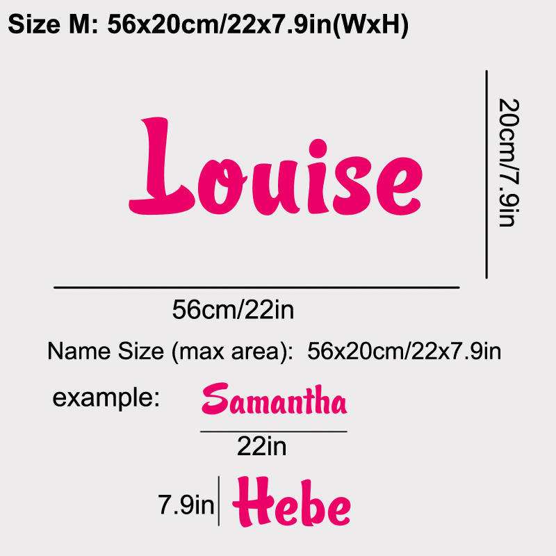 Personalisierter Namens-Vinyl- – Baby Nursery Labels Bewertung und Preis