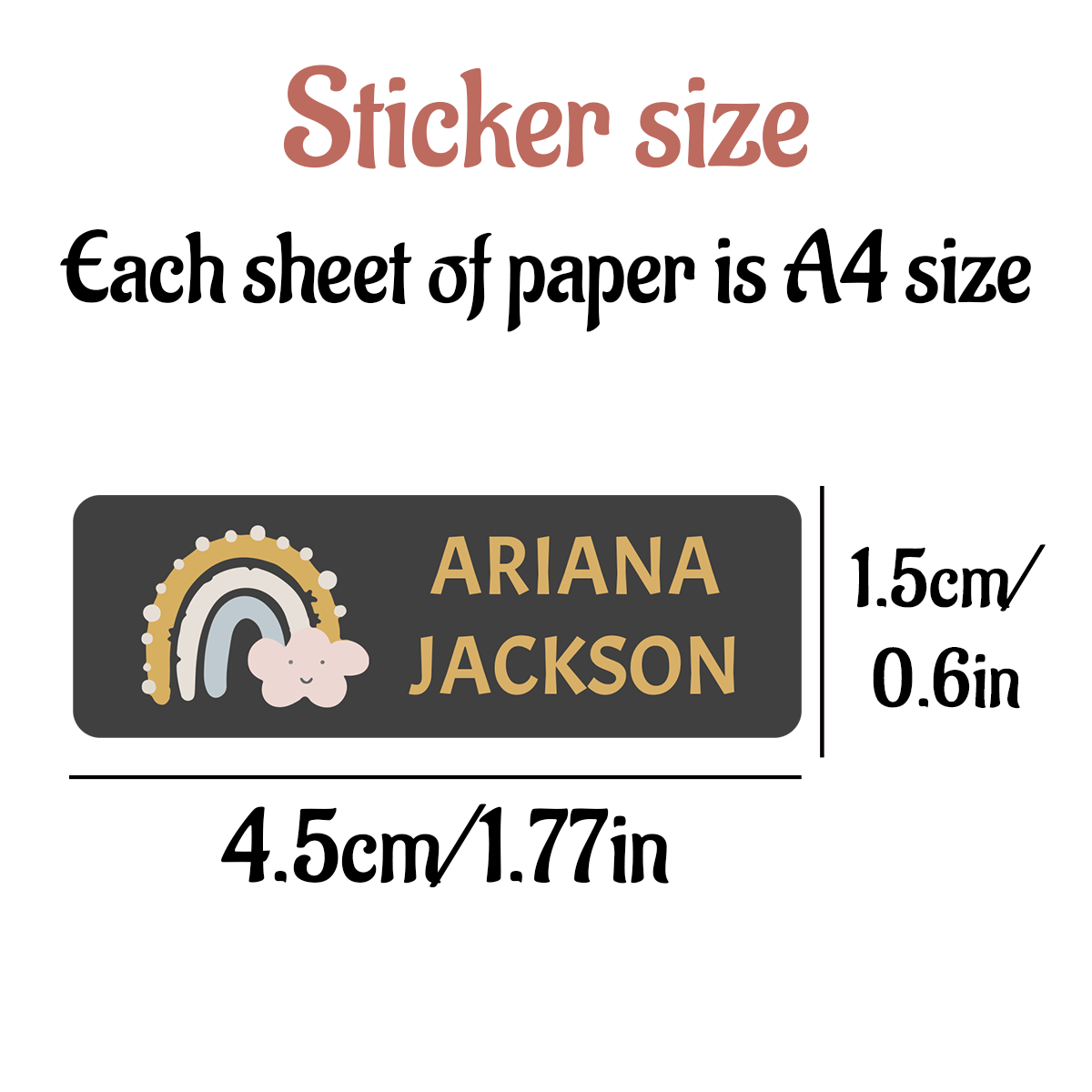 52-520 Stück personalisierte w – Baby Nursery Labels Bewertung und Preis