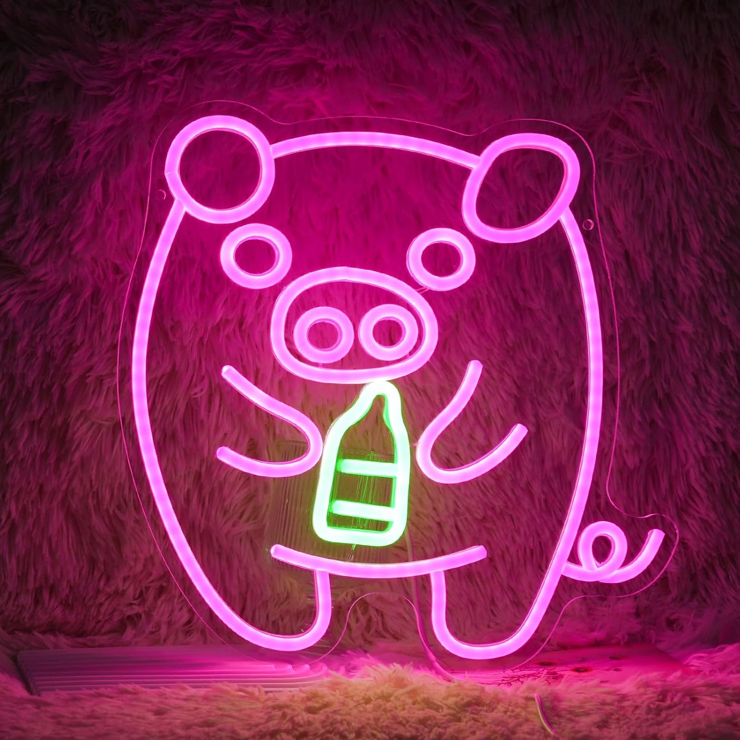 Baby Schweinchen Milchflasche  – Baby Nursery Wall Lights Bewertung und Preis