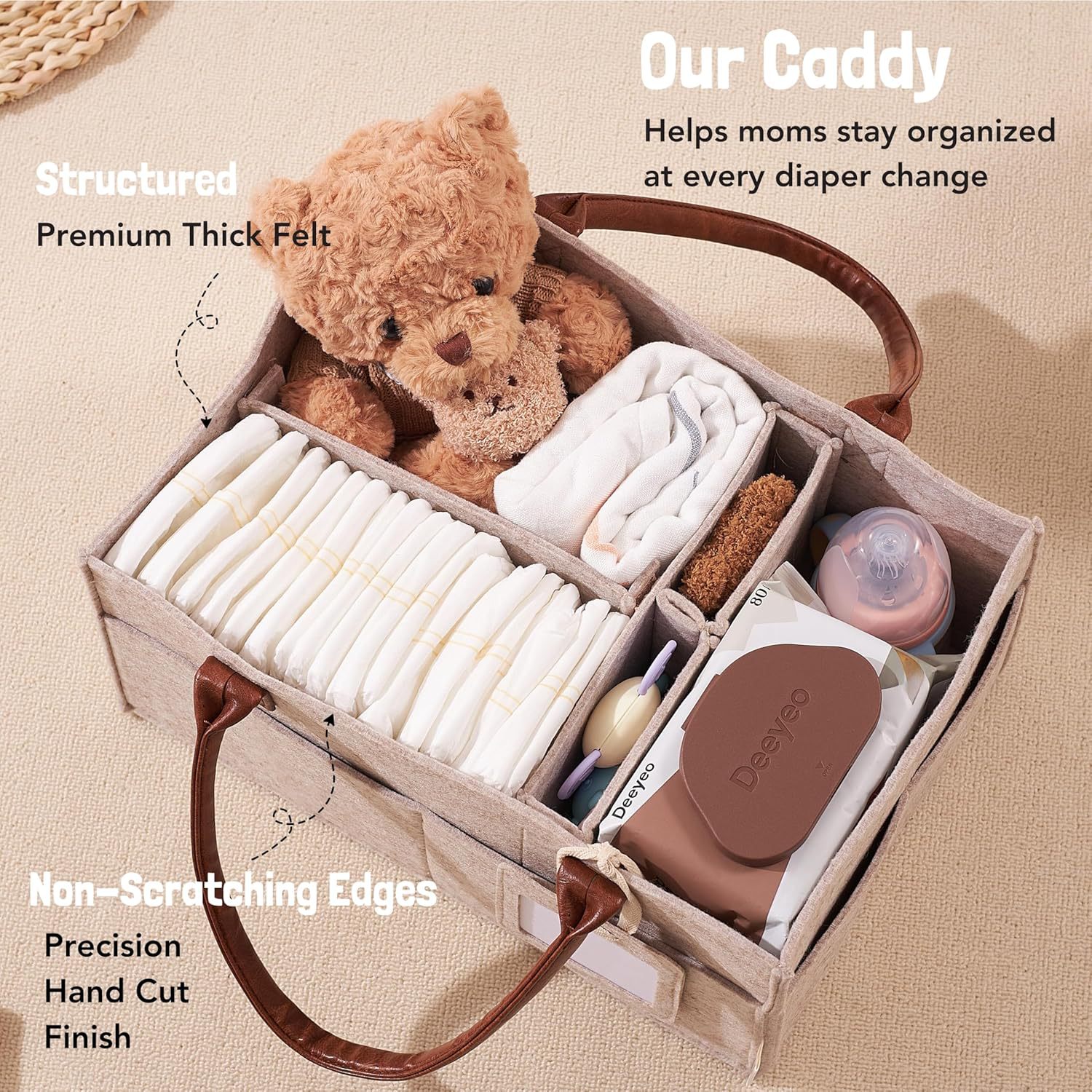 Baby Filz-Aufbewahrungskorb fü – Baby Nursery Organization Ideas Bewertung und Preis