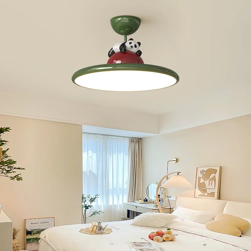 Cartoon Creme Stil Panda LED D – Baby Nursery Light Fixture Bewertung und Preis