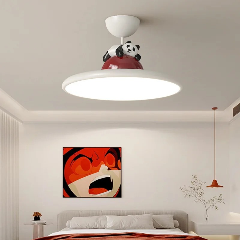 Cartoon Creme Stil Panda LED D – Baby Nursery Light Fixture Bewertung und Preis