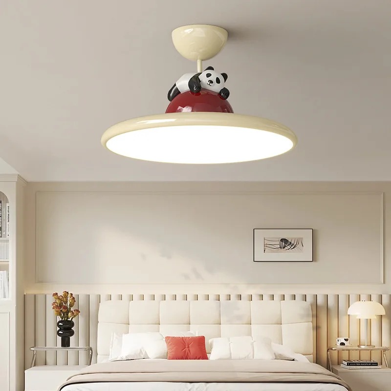 Cartoon Creme Stil Panda LED D – Baby Nursery Light Fixture Bewertung und Preis