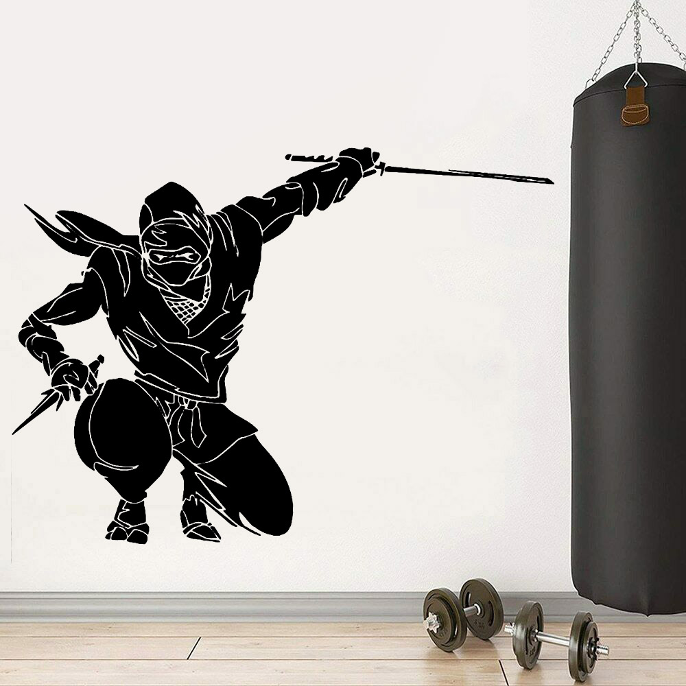 Ninja Wandtattoo, japanischer  – Baby Nursery Labels Bewertung und Preis