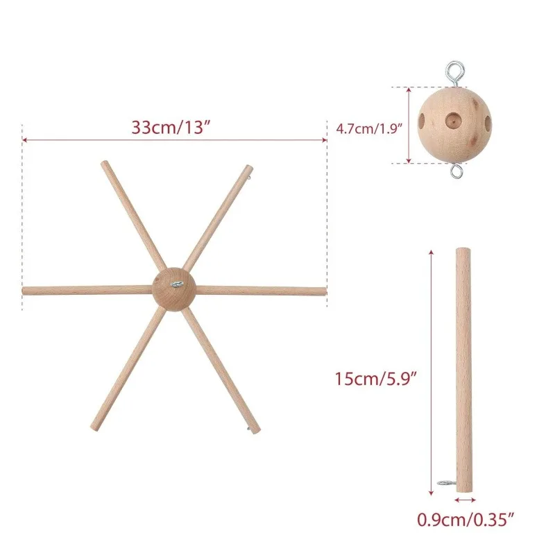 Baby Mobile Kit Rahmen zum Sel – Baby Nursery Hangers Bewertung und Preis