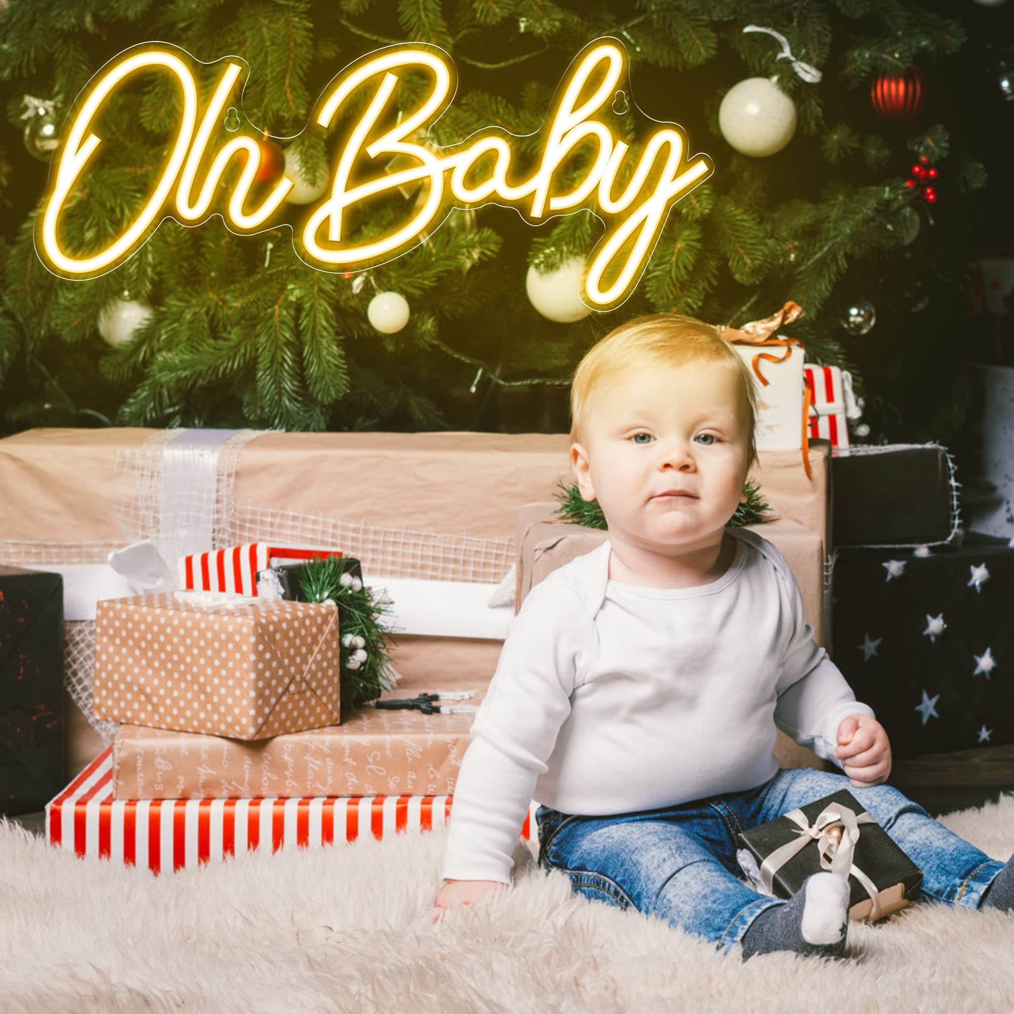 Oh Baby Neonschild USB Dimmbar – Baby Nursery Wall Lights Bewertung und Preis