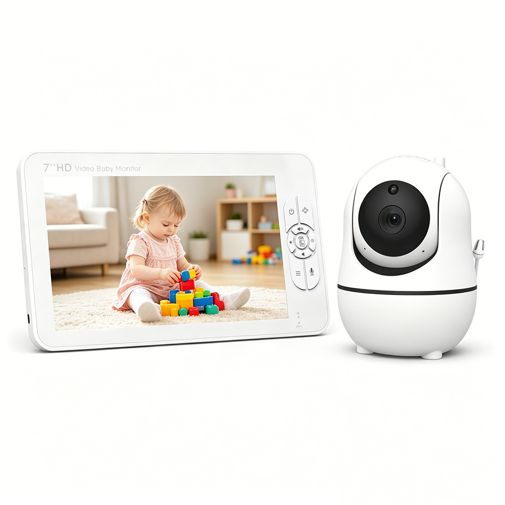 7 Zoll Split-Screen Babymonito – Baby Monitor Split Screen Bewertung und Preis