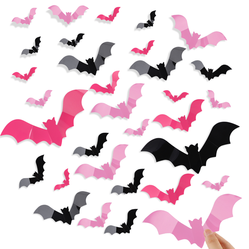 24/48 Stück Halloween Rosa Fle – Baby Nursery Wall Decals Bewertung und Preis
