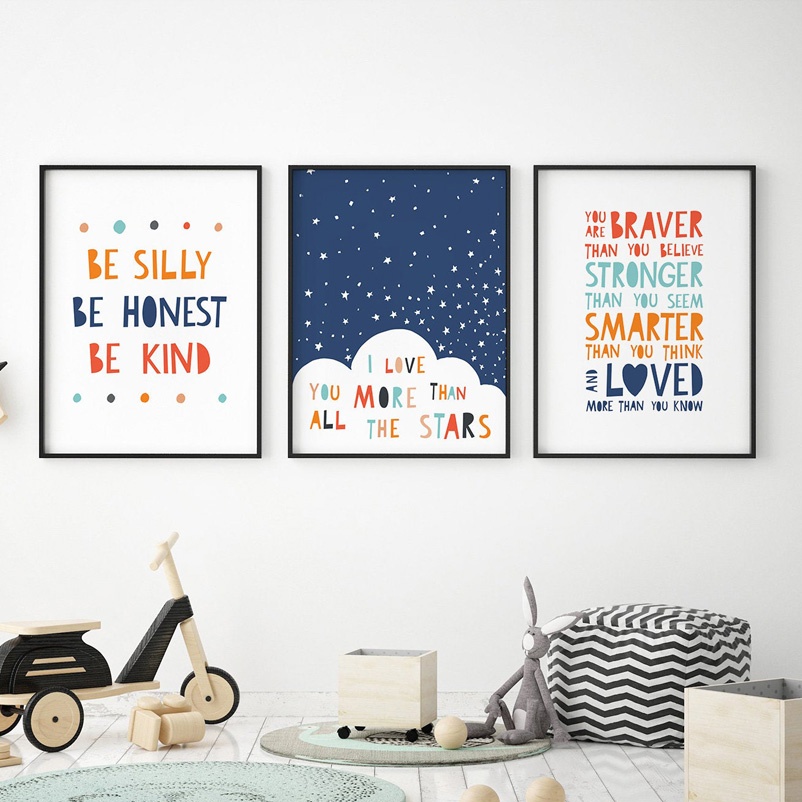 Cartoon Inspirierende zitate K – Baby Nursery Quotes Wall Art Bewertung und Preis
