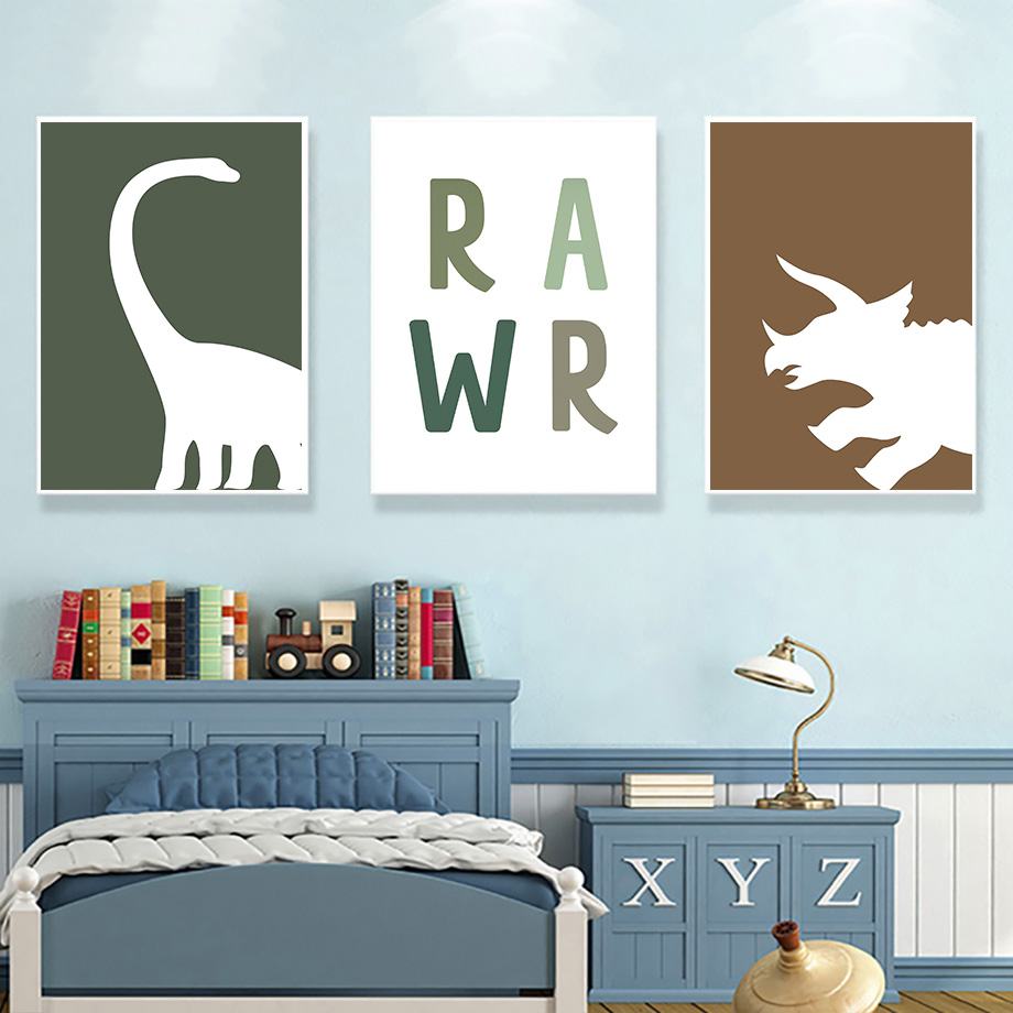 Rahmenlose Jurassic-Dinosaurie – Baby Nursery Quotes Wall Art Bewertung und Preis