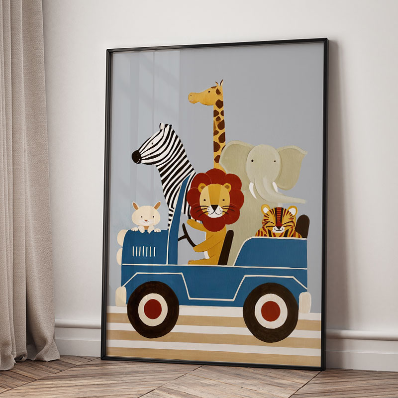 Lustige Cartoon-Tier Auto Ball – Baby Nursery Things Bewertung und Preis