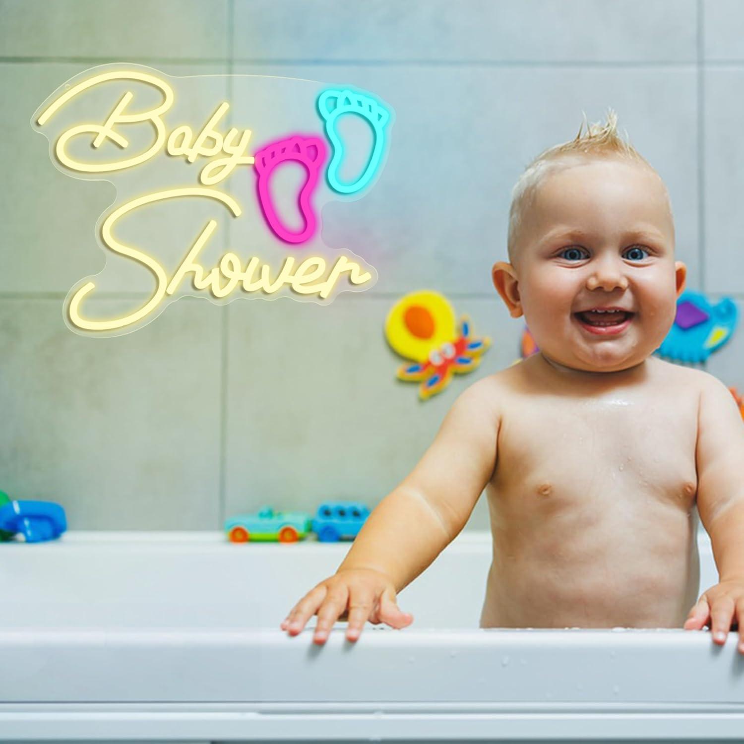 Baby-Shower-Neonschild USB-dim – Baby Nursery Wall Lights Bewertung und Preis