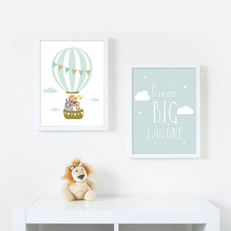 Ballon-Mond Kinderzimmer Poste – Baby Nursery Quotes Wall Art Bewertung und Preis