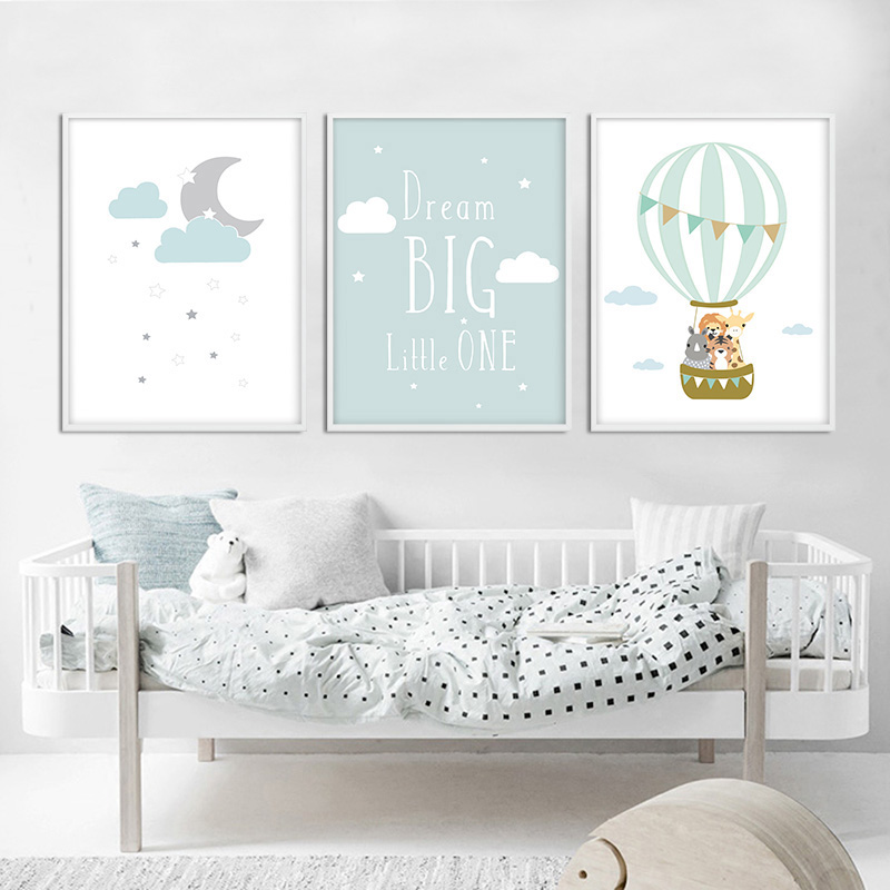 Ballon-Mond Kinderzimmer Poste – Baby Nursery Quotes Wall Art Bewertung und Preis