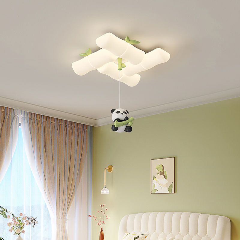 Neue chinesische Panda Decken  – Baby Nursery Light Fixture Bewertung und Preis