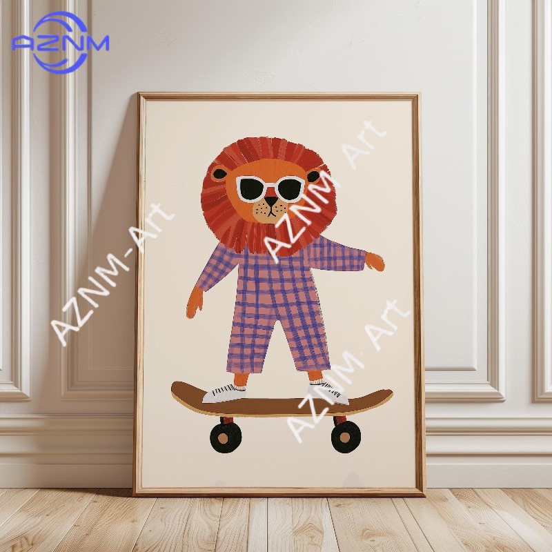 1 Stück Lustiges Tier-Skateboa – Baby Nursery Things Bewertung und Preis