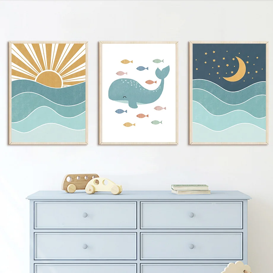 1 Stück rahmenlose Leinwandbil – Baby Nursery Quotes Wall Art Bewertung und Preis