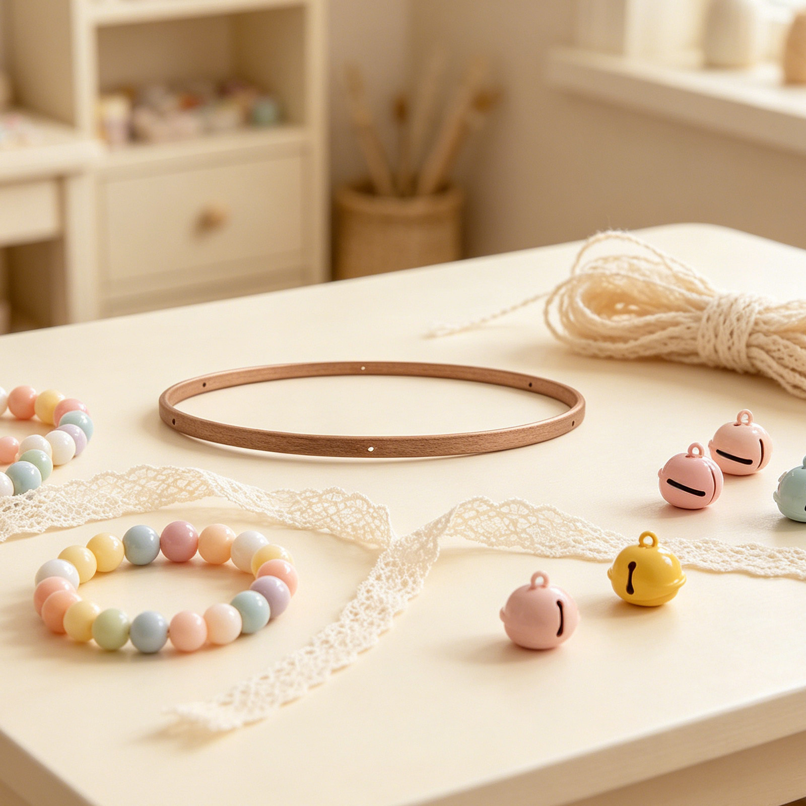 Holzrahmen für Baby-Mobile aus – Baby Nursery Hangers Bewertung und Preis