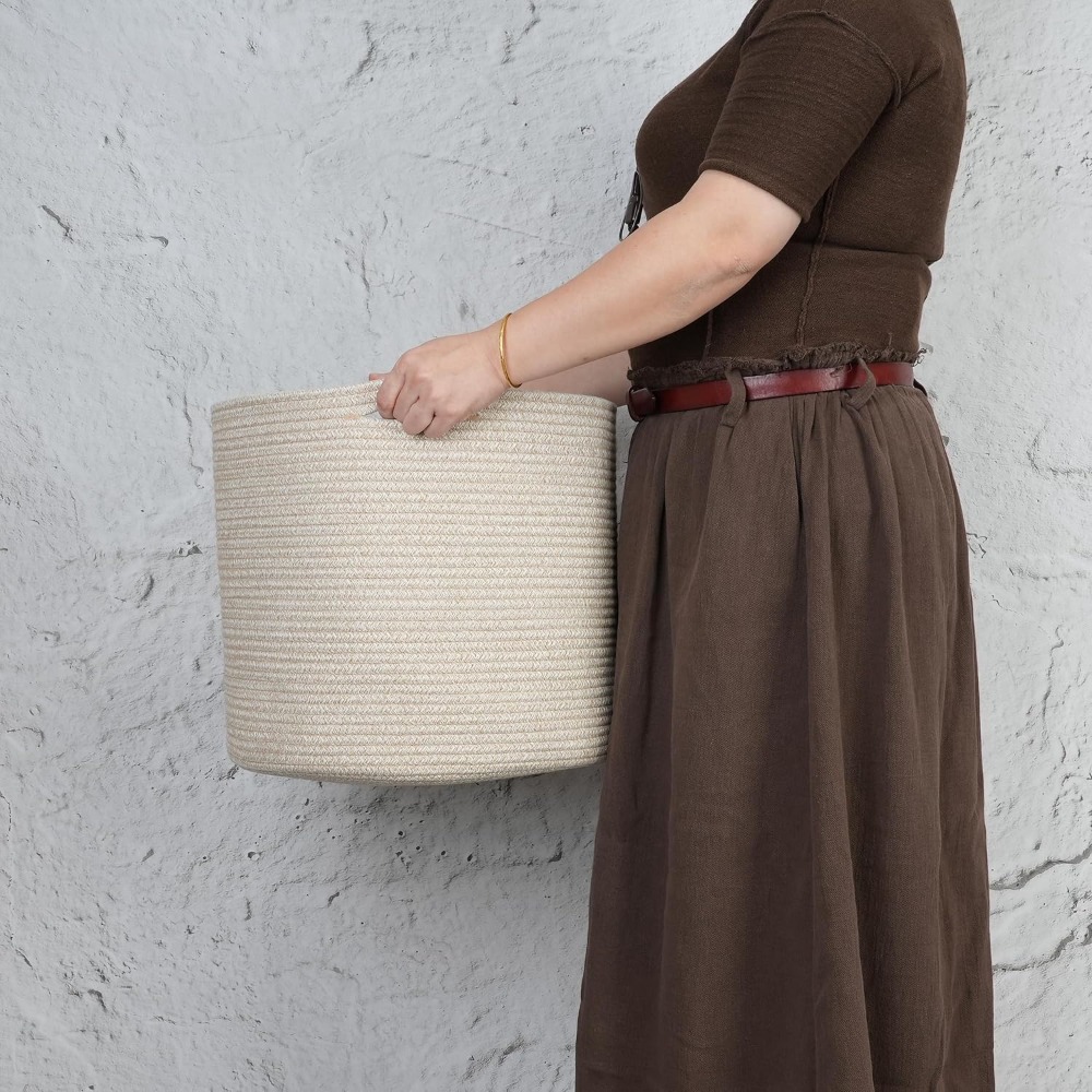 Baumwollseil-Korb für Mädchen, – Baby Nursery Organization Ideas Bewertung und Preis