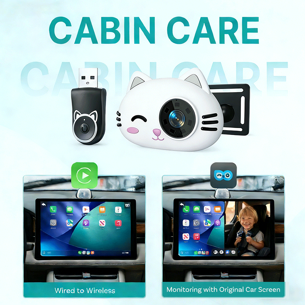 Cabin Care Kabelloser CarPlay- – Baby Monitor Split Screen Bewertung und Preis