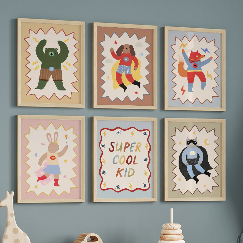 Lustige Cartoon-Wandkunst für  – Baby Nursery Things Bewertung und Preis